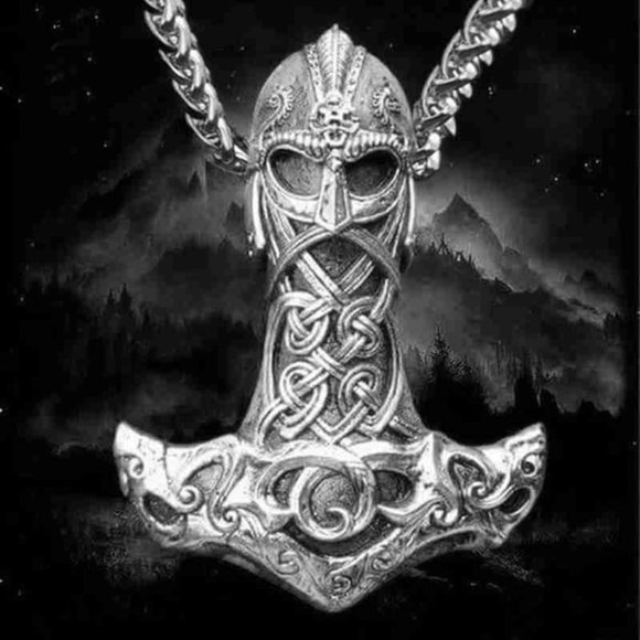 Unbranded Other - Celtic Knot Thor Hammer Pendant